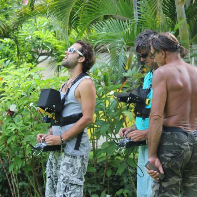 tournage drone hotel lombok