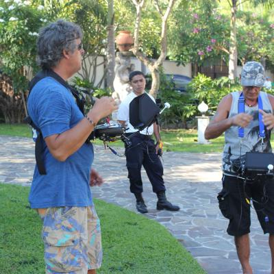 début de tournage hotel lombok