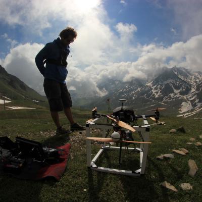Echappées belles transhumance drone