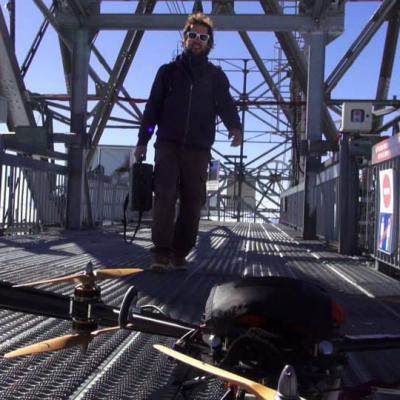 fin de tournage drone 3200m