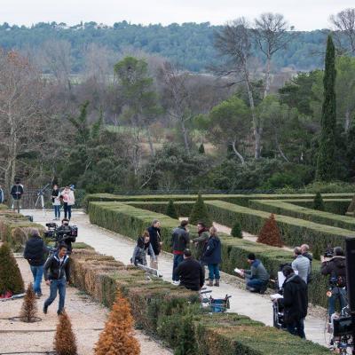 Série TV dans un château