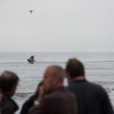 Suivis de jet à grande vitesse et un jour de pluie...pas trop serein